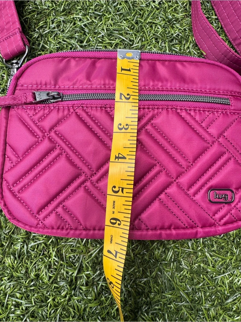 Lug Super Coupe 2 Convertible Crossbody Bag • Vibrant Magenta • NWOT